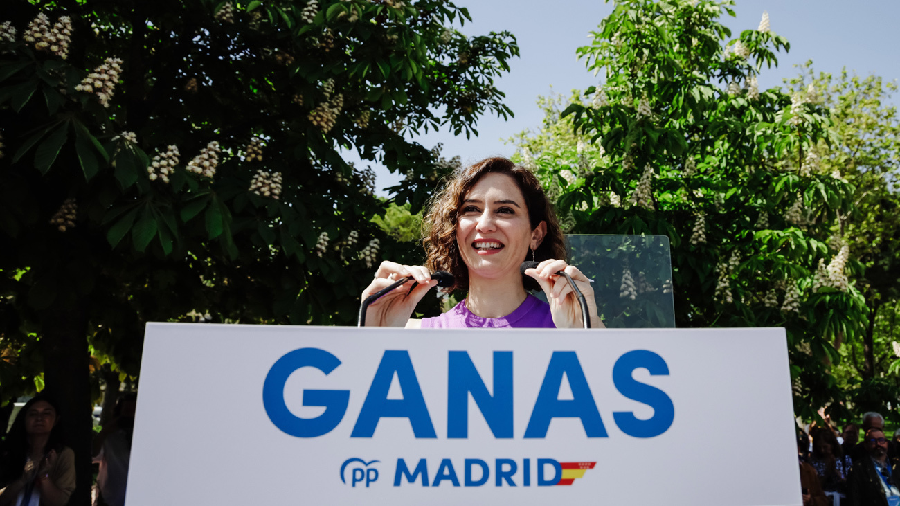 'Ganas', el lema de Ayuso para presidir el PP de Madrid