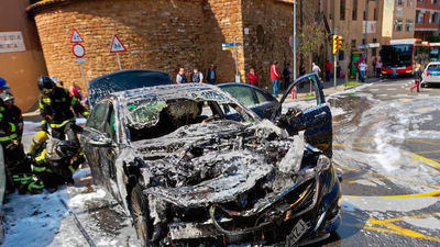 El incendio del coche de Josep Bou podría haber sido accidental, según los Mossos