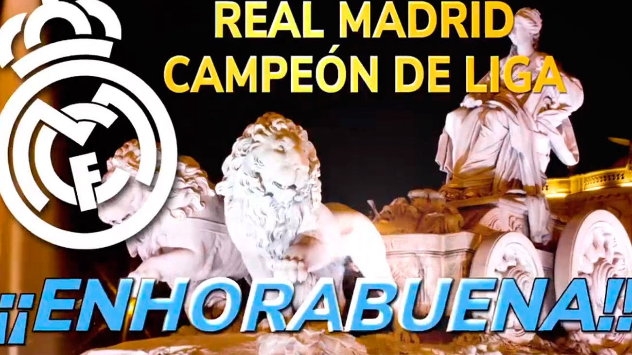Especial informativo:  El Madrid celebra el Campeonato de Liga