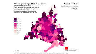 Leganés y Barajas, a la cabeza en incidencia Covid en Madrid