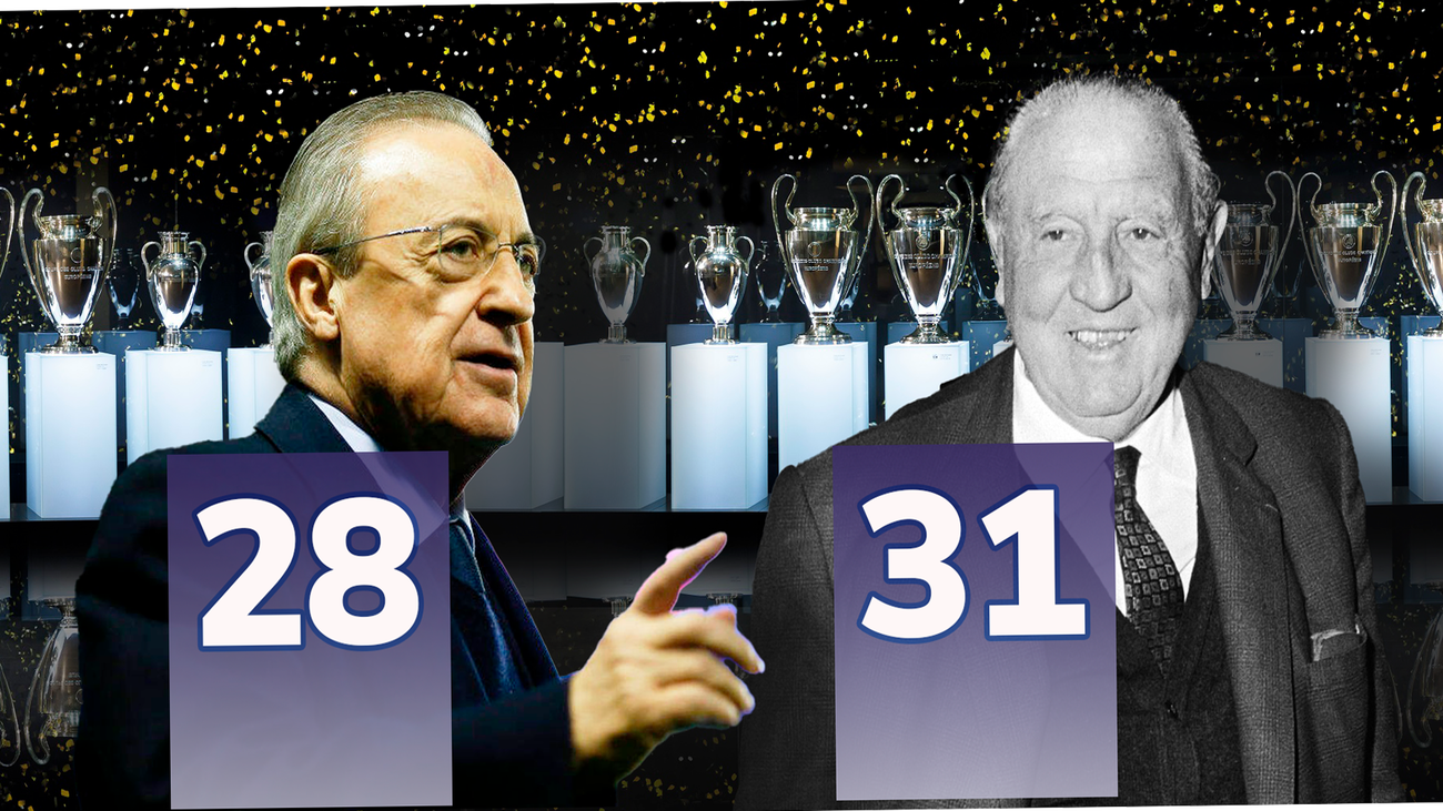 Florentino Pérez, el coleccionista de títulos