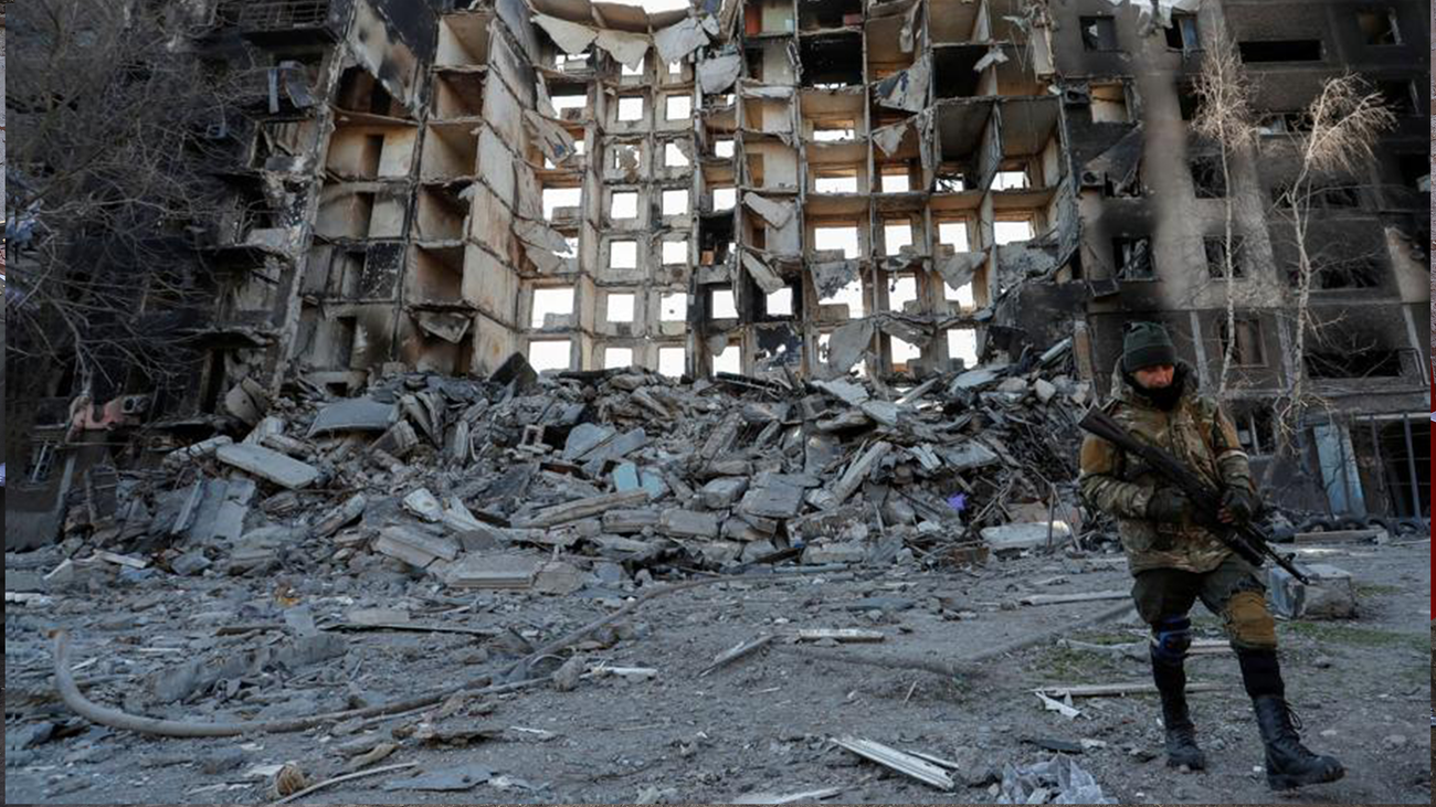 Tropas rusas atacan con aviación y artillería la acería Azovstal