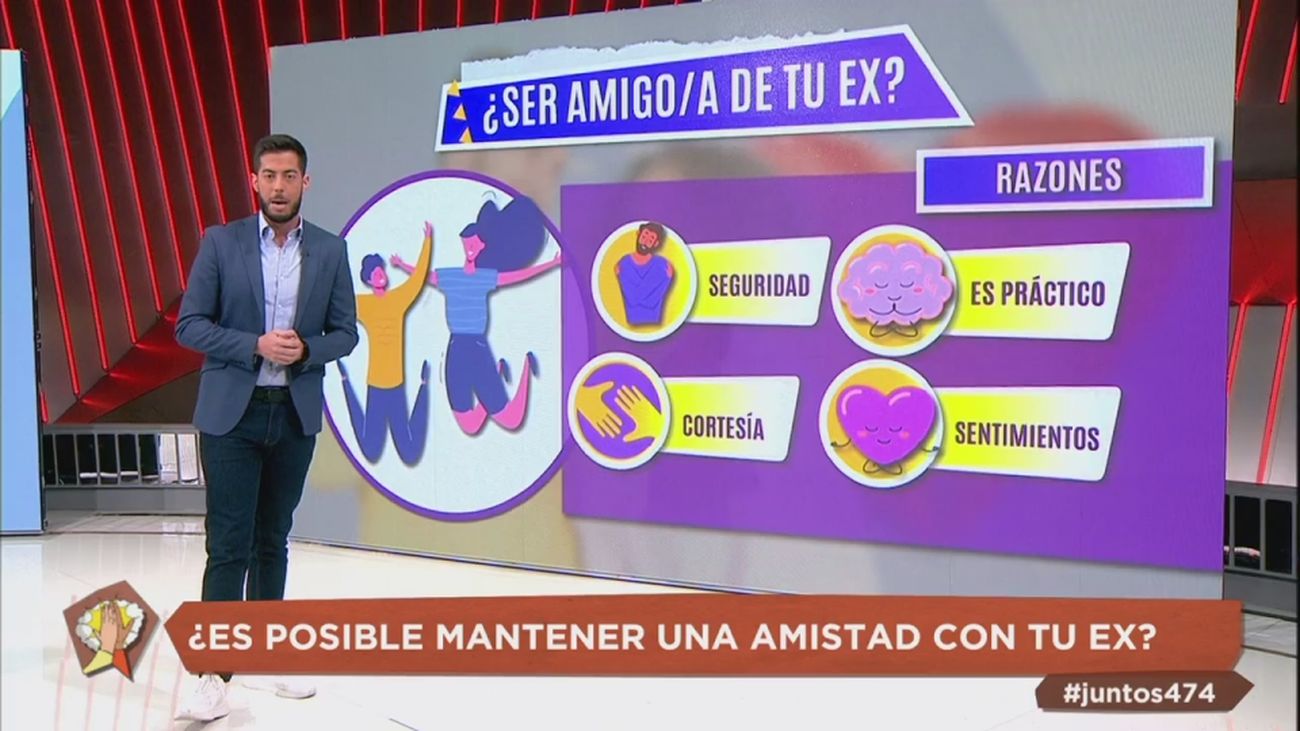 ¿Se puede ser amigo de un ex?