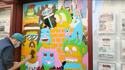 Vuelve el festival C.A.L.L.E. con el Arte en las fachadas de Lavapiés