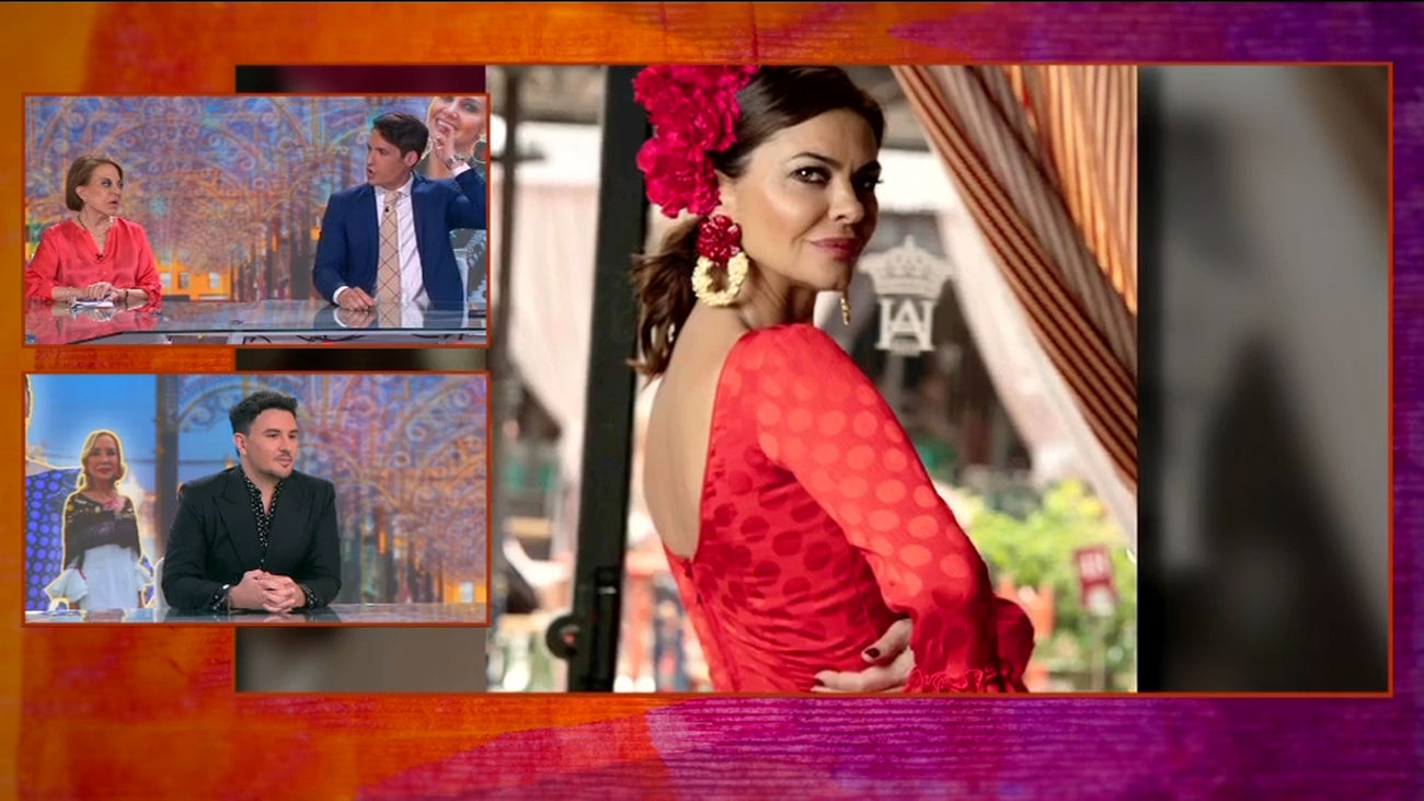 Los trajes de las famosas en la Feria de Abril