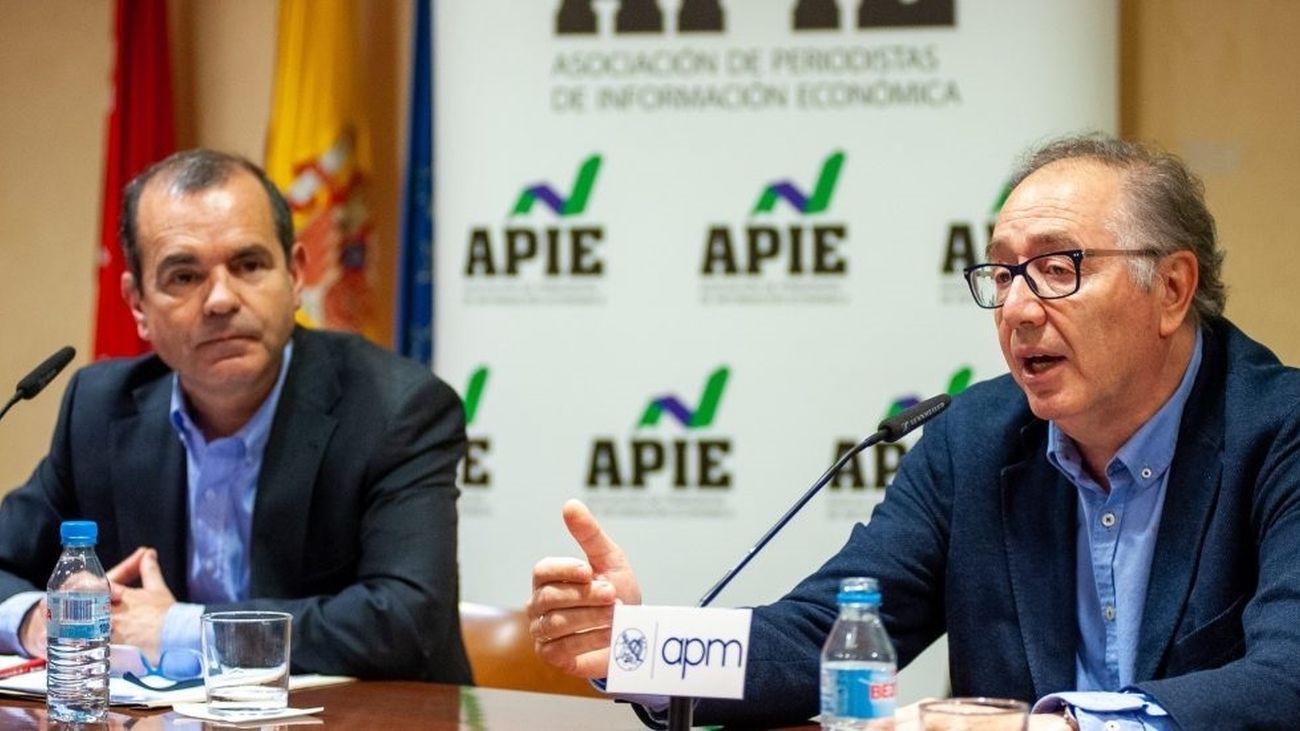 Arturo José Delgado y Antonio Arenales, presidente y vicepresidente de la Asociación Nacional de Inspectores de la Hacienda Pública Local