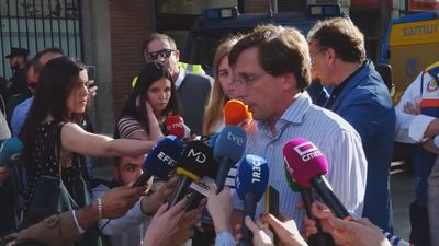 Almeida: "Los Bomberos del Ayuntamiento de Madrid han localizado los cuerpos sin vida de las dos personas que estaban desaparecidas"