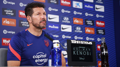 Simeone y el pasillo: "Grandísimo respeto por el Madrid, pero mucho más por nuestra gente"