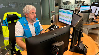 Grave un motorista de 48 años tras salirse de la vía en Villa del Prado