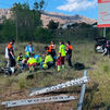 Muere un ciclista y otro en estado grave tras ser arrollados  por un coche en la M-608 en Soto del Real