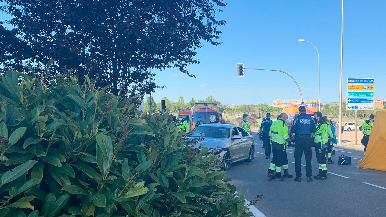 Dos mujeres mueren atropelladas en Sanchinarro