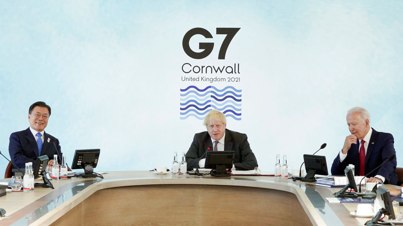 Reunión del G7 en Cornwall, Reino Unido