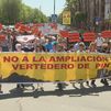 Manifestación en Getafe contra la ampliación del vertedero de Pinto