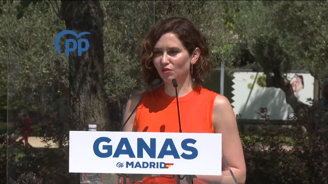 Ayuso pone a Madrid como ejemplo del modelo de gestión del PP para España