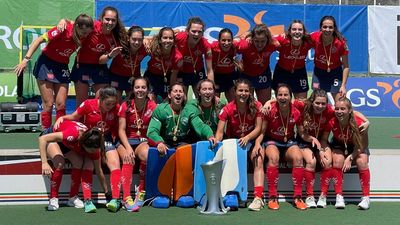 Sanse Complutense, campeón de liga de hockey femenino