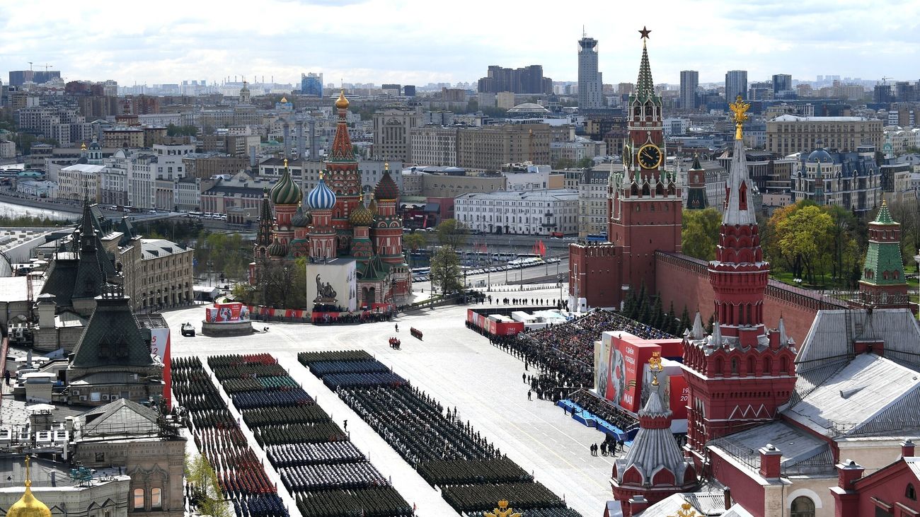Celebración en Moscú del Día de la Victoria