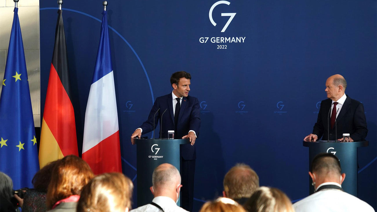 Scholz y Macron piden cese al fuego para poder impulsar negociaciones