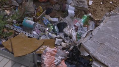 Isletas de vertidos en plena naturaleza, en San Martín de Valdeiglesias