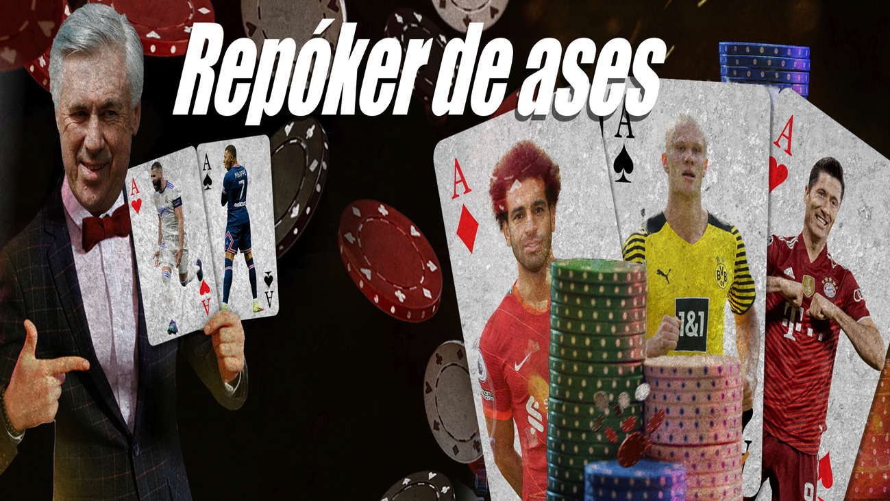 Repóker de ases en la mejor partida de goleadores del mundo