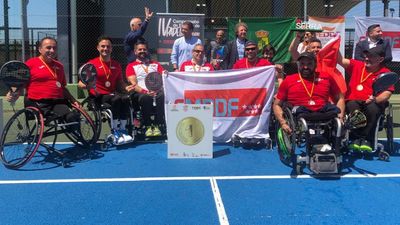 Madrid se adjudica el Campeonato de España de pádel en silla de ruedas