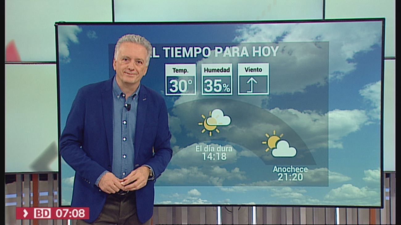 El Tiempo: 30 grados, a la sombra, para este miércoles en Madrid y 32 en la zona sur de la Comunidad