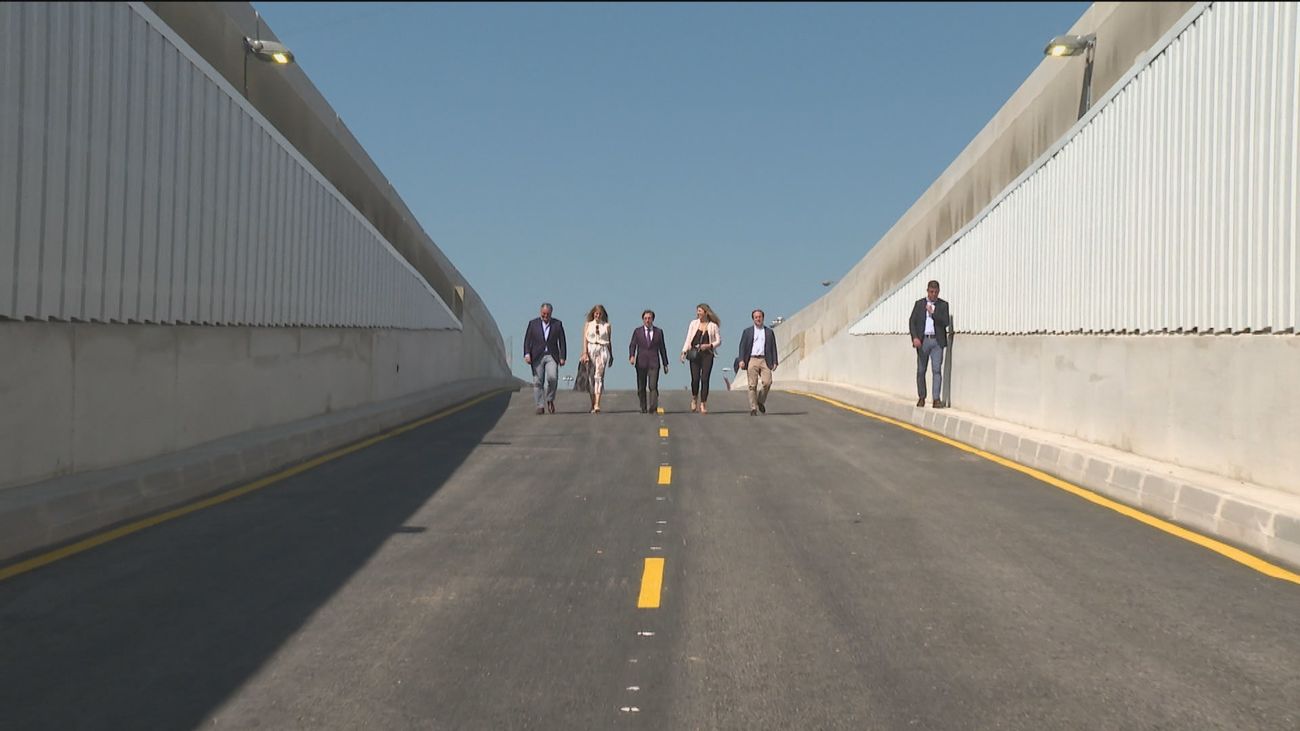 Abre el primer paso inferior de las obras de remodelación del Nudo Norte