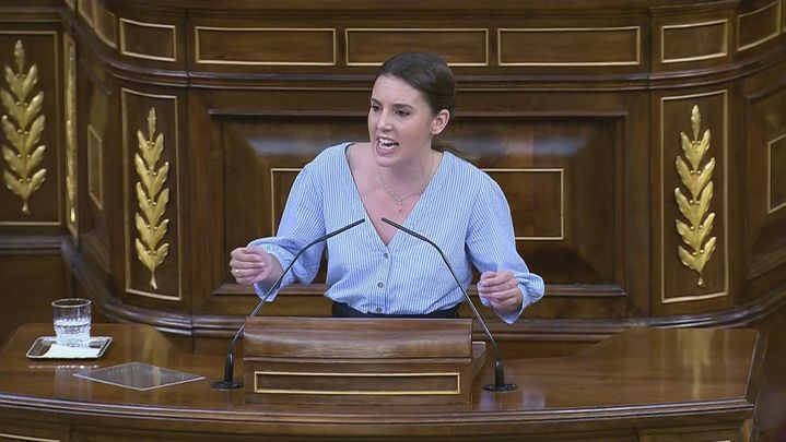 La ministra de Igualdad, Irene Montero / TELEMADRID