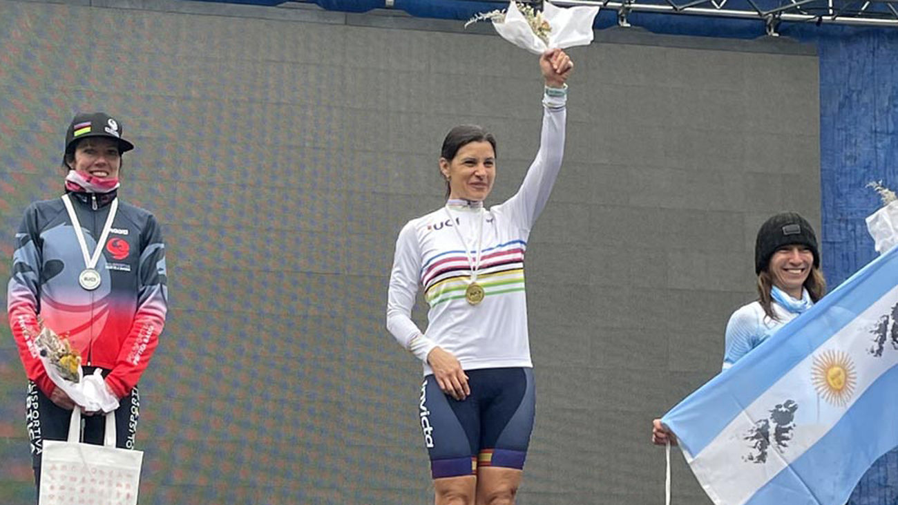 Sandra Pastor, una madrileña campeona del mundo de mountain bike