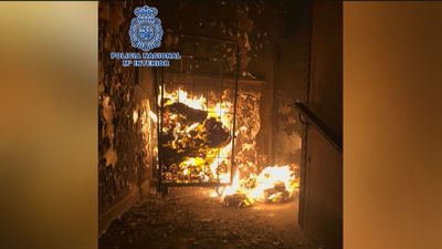 Detenida una pirómana en Madrid por provocar incendios en hoteles de Gran Vía para cometer robos