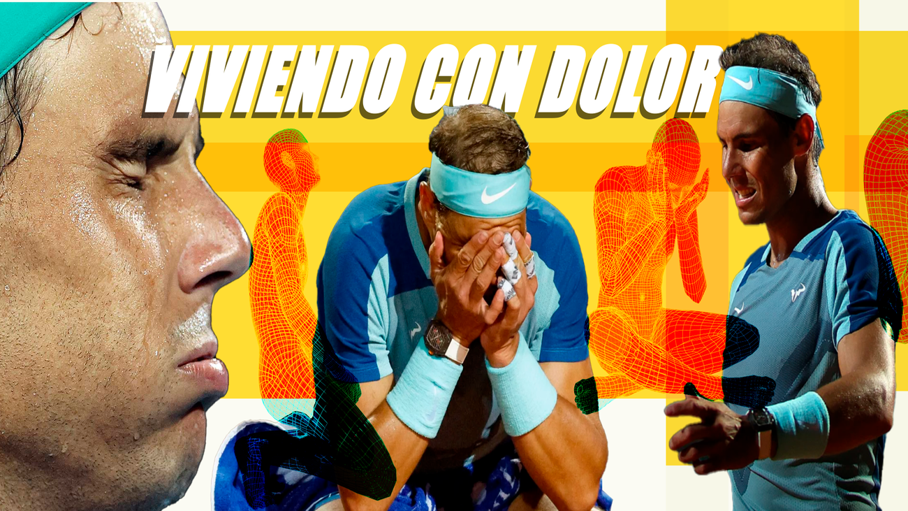 El sufrimiento de Nadal por culpa de una lesión crónica