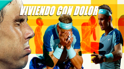 El sufrimiento de Nadal por culpa de una lesión crónica