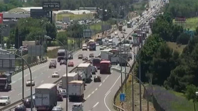 Arranca la operación salida en Madrid por el puente de San Isidro