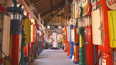 Este museo de surtidores de gasolina de Italia tiene el mayor número de ejemplares del mundo