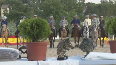 Concurso de Doma vaquera en Guadalix de la Sierra, una tradición española de años