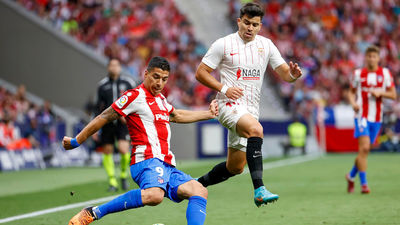 1-1. El Atlético honra a Luis Suárez, En Nesyri asegura la Champions