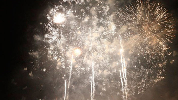 Fuegos artificiales San Isidro / Ayuntamiento de Madrid