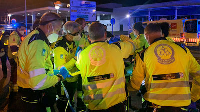 Herido grave un motorista de 31 años al caer de la moto en el distrito de Fuencarral-El Pardo