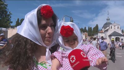 Lunes festivo en la pradera de San Isidro