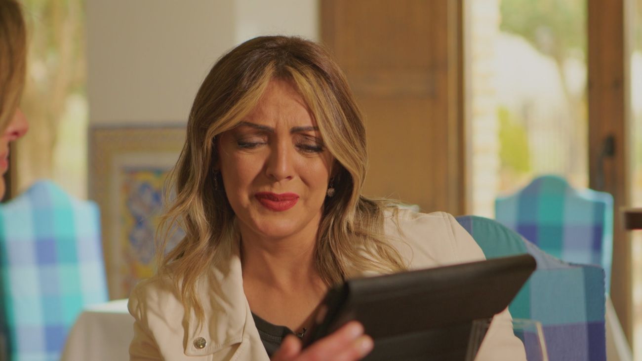 Merche se emociona al recordar algunas de las personas más importantes de su vida