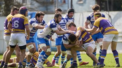 El Pozuelo Rugby Unión, a un paso del ascenso tras arrollar al Belenos