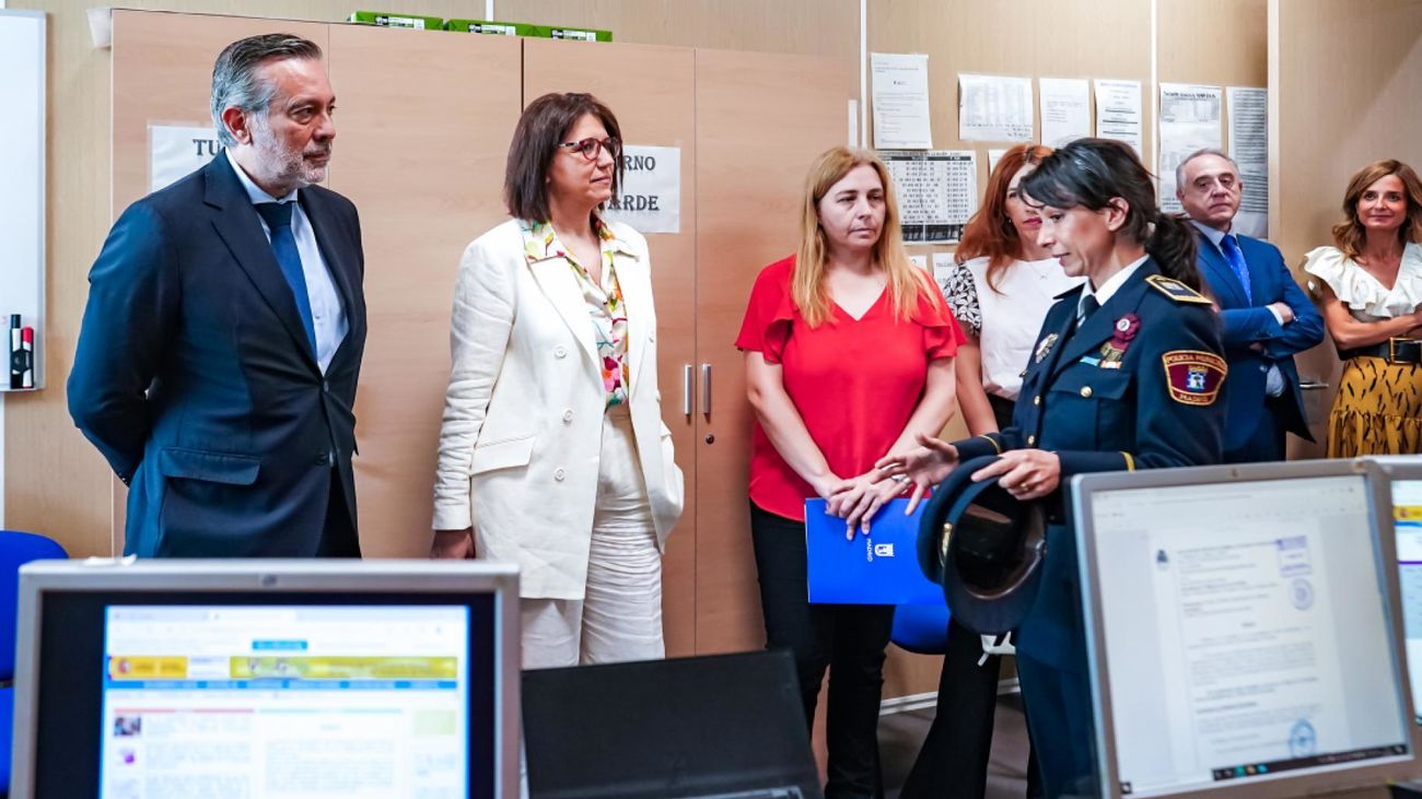 La Policía Municipal estrena oficina en la sede de los juzgados de Violencia contra la Mujer