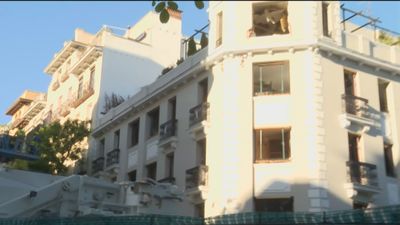 Comienza la retirada de los forjados afectados en la explosión de General Pardiñas