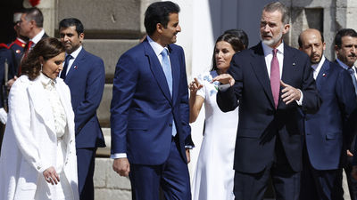 El Emir de Catar comienza su visita oficial a España