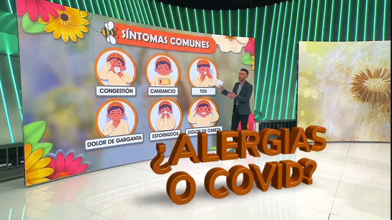 ¿Alergias o COVID-19?