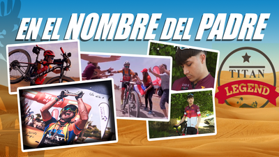 Hugo quiere ir al Titan Desert como homenaje a su padre por su lucha vital contra el cáncer