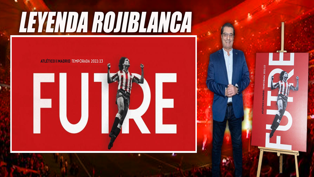 Futre, imagen del carné de socio 2022-23 del Atlético: "Estoy emocionado"