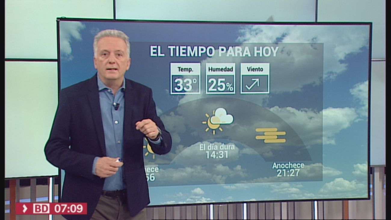 Vuelve la calima a Madrid y las temperaturas alcanzarán los 33 grados