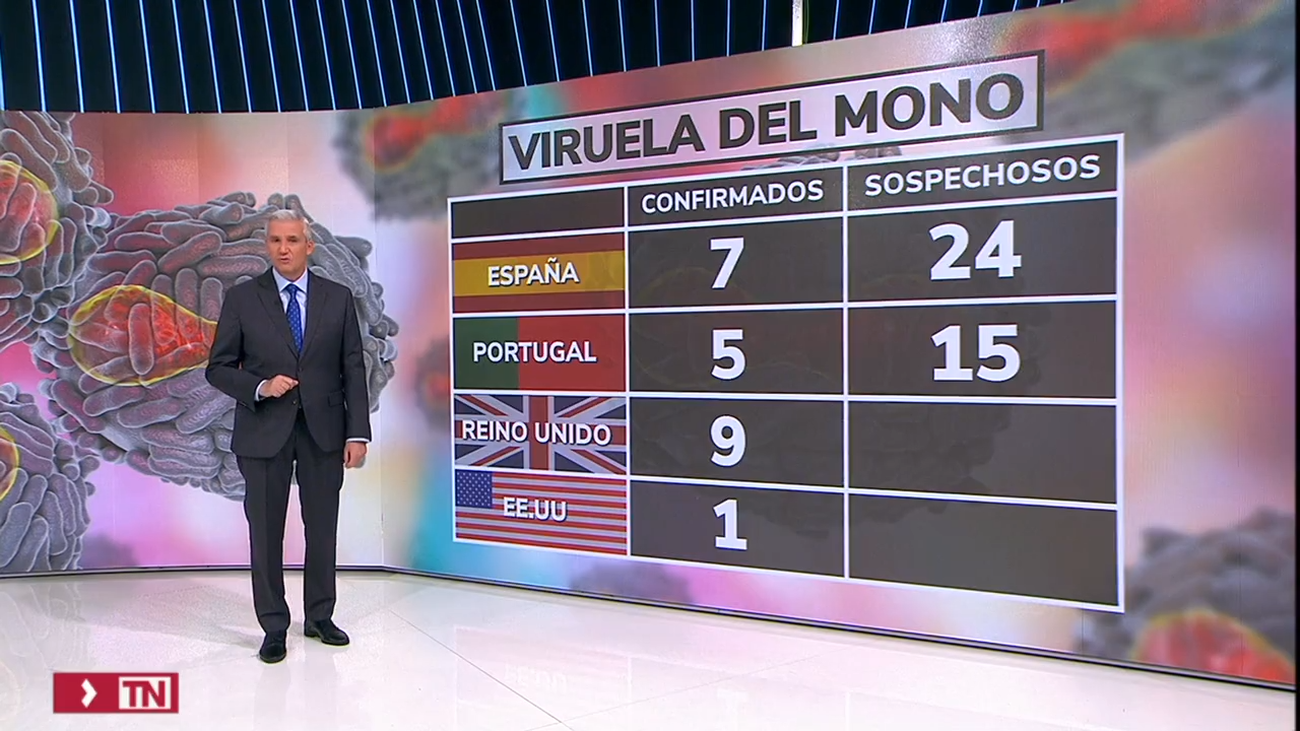 La OMS insta a rastrear los contactos de la viruela  del mono en España, Portugal y Estados Unidos