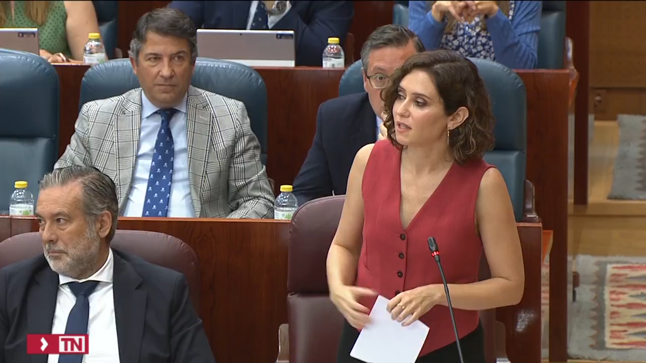 Ayuso: "Las drogas son un atentado contra la salud y daré esa batalla donde sea necesario"