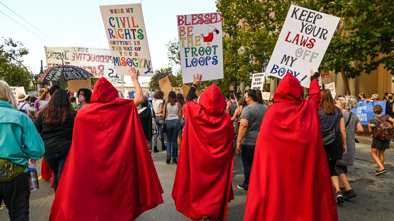 Manifestación a favor del aborto en San Francisco
